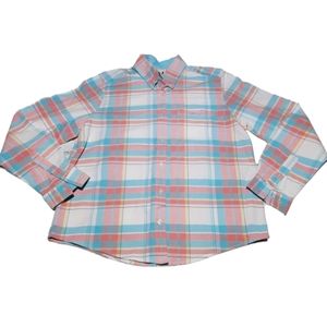 Rockies Vintage Long Sleeve‎ Button Down Plaid Shirt Size M